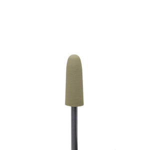 Busch Khaki Soft Tip Polishing Bit - Fine Grit