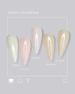 Adore Professional Concealer Top- Blanc
