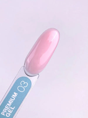 Luna Premium Builder Gel 3, 15/30 ml - Pale Pink