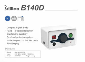 Saeshin Brillian B140D + H450 45k RPM