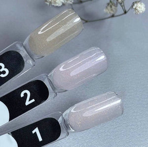 Siller Polygel with Glitter #2 - Pale Pink