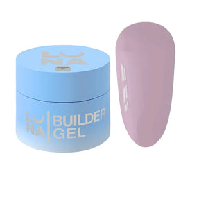 Luna Premium Builder Gel 8, 30 ml - Lilac Nude