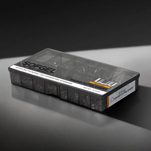 SOFGEL SOFTIPS PRO™ XV NATURAL - ROUND EXTRA SHORT