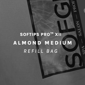 SOFGEL SOFTIPS PRO™ XII - Standard Almond Medium
