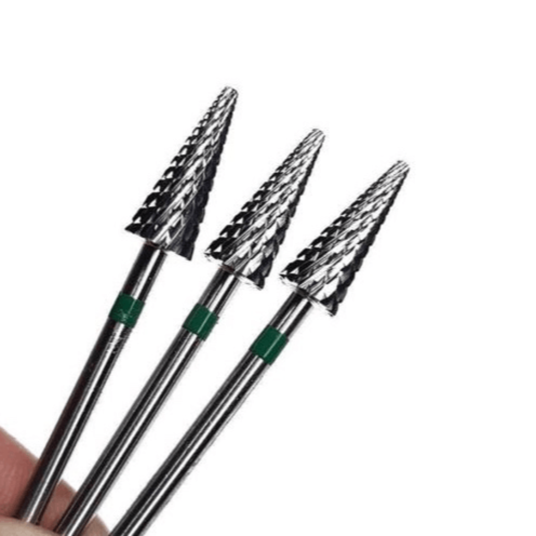 Carbide Corn Nail Drill Bit - Coarse Grit with Double Cut - Nail Mart USA