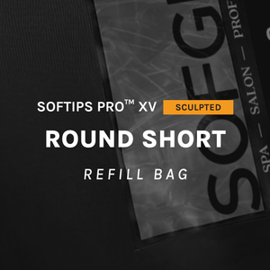 SOFGEL SOFTIPS PRO™ XV SCULPTED - ROUND SHORT